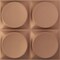 Ekena Millwork 11 7/8in. W x 11 7/8in. H Adonis EnduraWall Decorative 3D Wall Panel Covers 0.98 Sq. Ft. WP12X12ADCAC - alternate 1